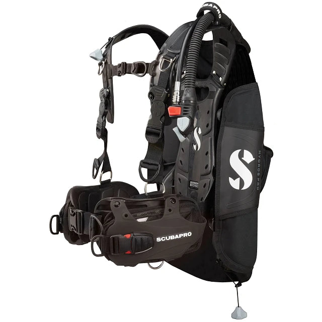 ScubaPro HYDROS PRO BCD, w/BPI, Men, Black, S