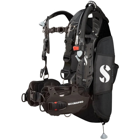 ScubaPro HYDROS PRO BCD, w/BPI, Men, Black, S