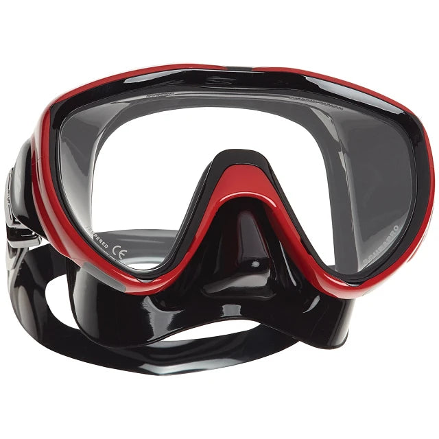 Flux Dive Mask, Red - SCUBAPROBack ButtonSearch IconFilter Icon