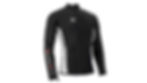 CHILLPROOF L/S CHEST ZIP MENS SILVER