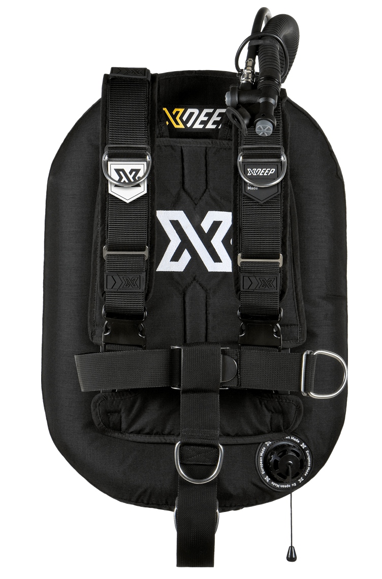 XDeep ZEOS 28/38 Deluxe Set, alu/SS backplate