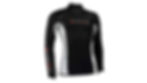 CHILLPROOF L/S MENS BLACK/SILVER