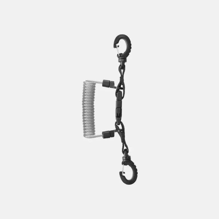 Spiral Lanyard with Ring
