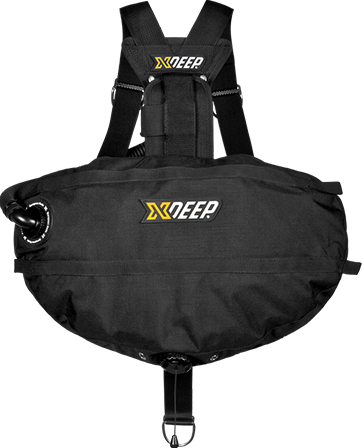 STEALTH 2.0 Classic sidemount system. Cave harness. Rig - XDEEP
