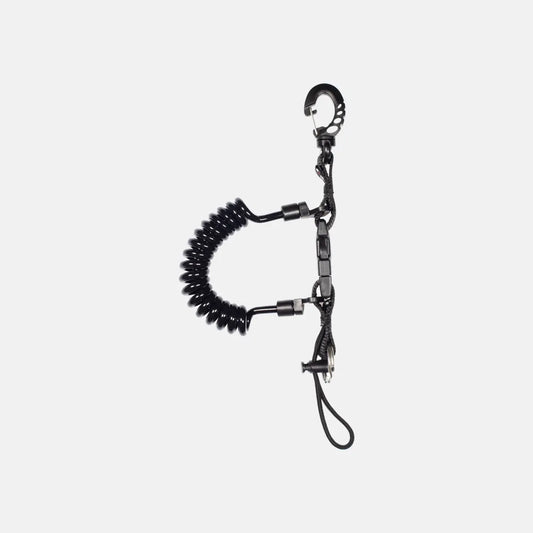 Spiral Lanyard with Ring